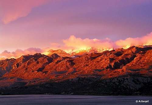  Velebit Alpenglow