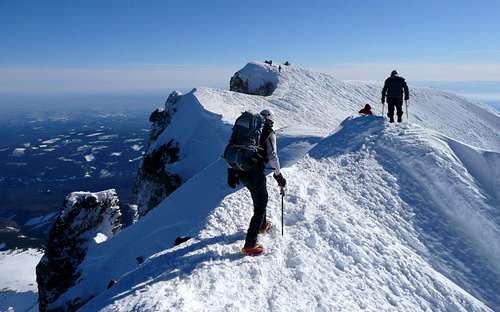 Summit ridge...