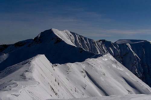 Ridge toward Vito peak,februar 2008