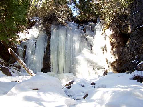 Ice Falls-Sangre De Cristo Mtns, Colorado