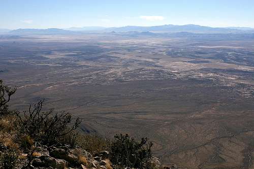 Big Hatchet Peak summit view