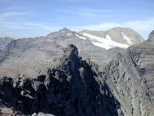 Mt Jackson(GNP) from Peak 8714