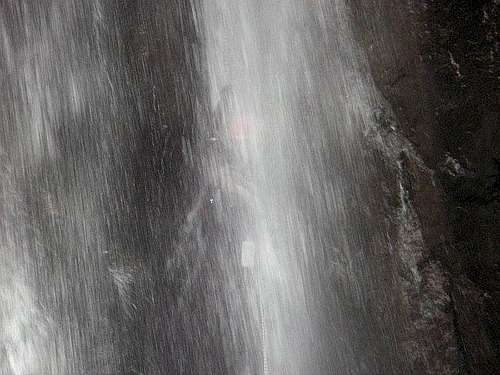 Frank near the bottom of Tanrverdi Falls