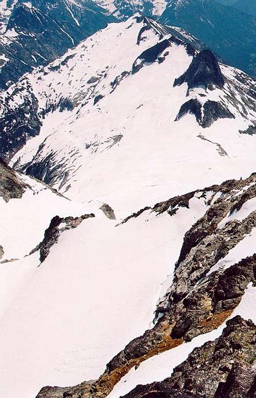 Douglas Glacier fr summit
