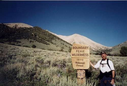 Boundary Peak trail