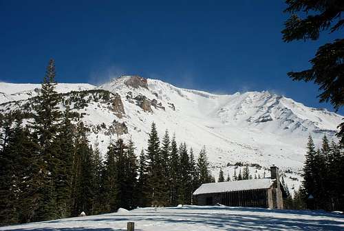 Mount Shasta and Lodge