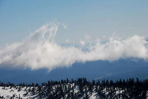 Clouds on Shasta