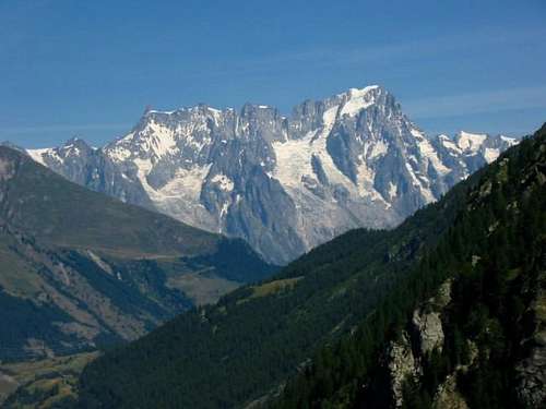 Grandes Jorasses from south