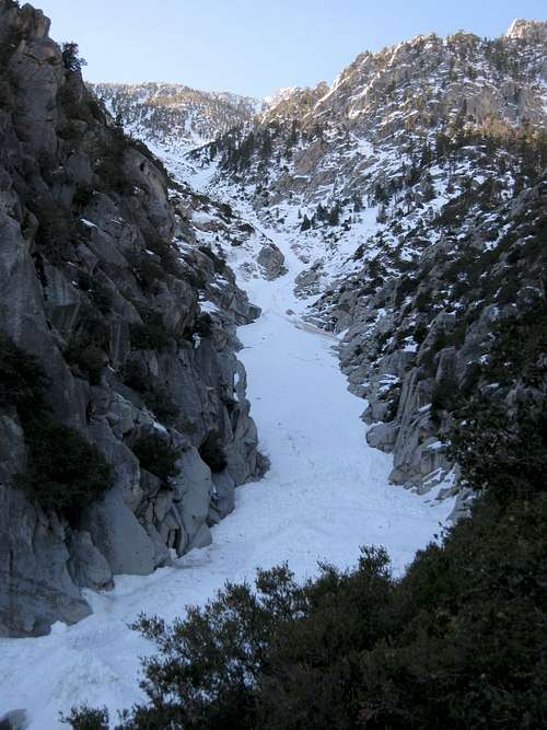 Snow Creek Solo Climb - Mar 2, 2008