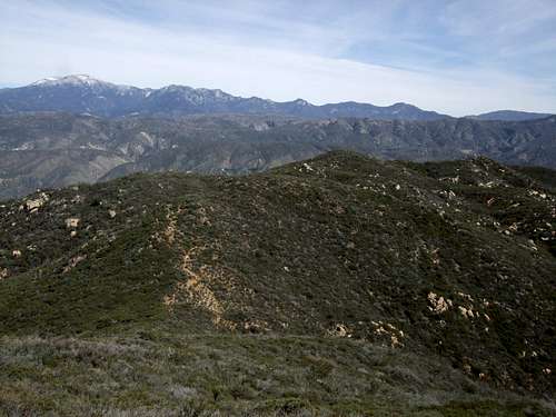 The Approach Ridge for Little Cahuilla