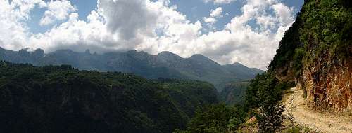 Komarnica River Canyon and Vojnik Mountain