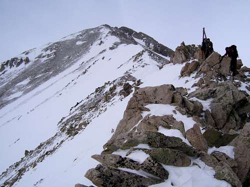 Climbing Mount Yale