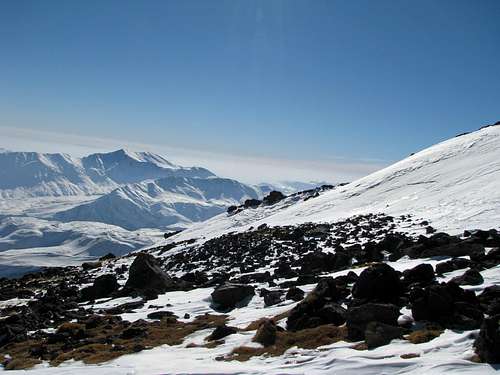 From Damavand toward south west