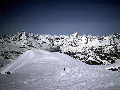 Matterhorn and Walis summits...