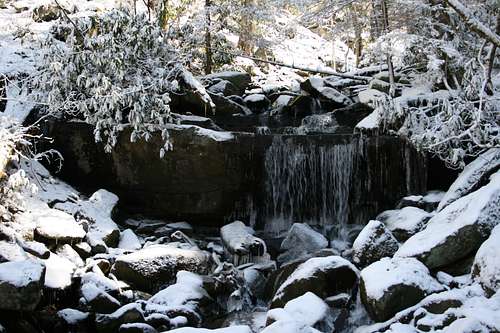 Unnamed Falls, LeConte Creek