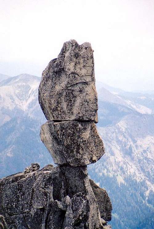 The Sherpa Balanced Rock from...