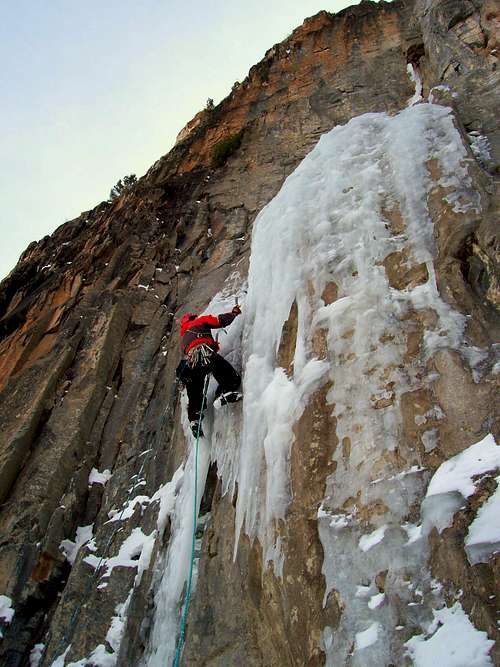 Climbing The Ames Ice Hose
