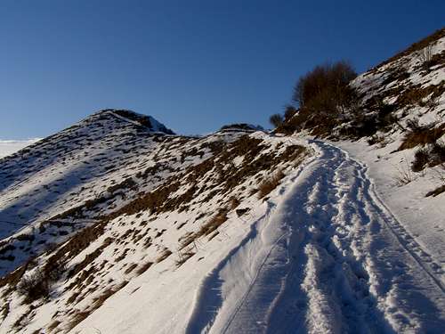 the path to Monte San Primo