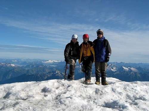 Summit Team Photo!
 Me, Rod,...