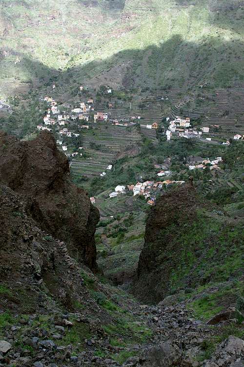 View to El Hornillo