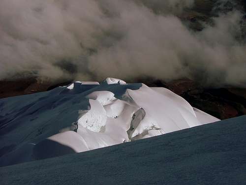 Cotopaxi climb.