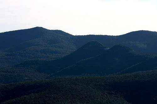 Pinos Altos Mountain summit view