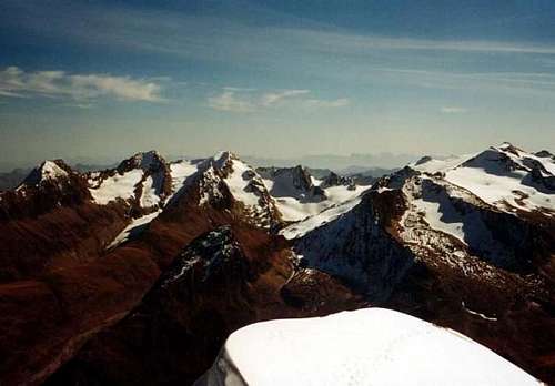 View from the Ramolkogel to...