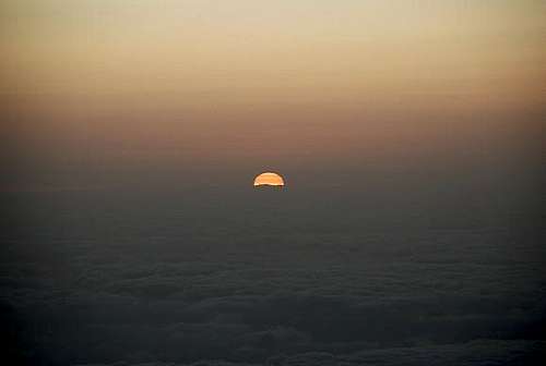 Pico de la Cruz´s sunrise