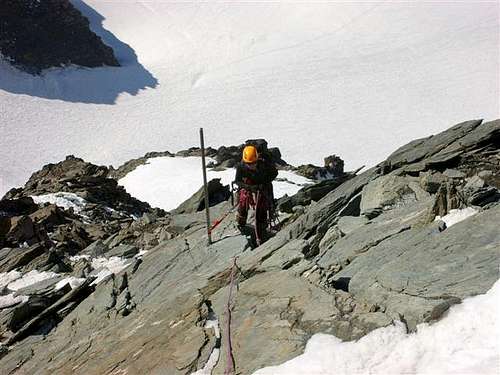 Climbing  Grossglockner from EJH