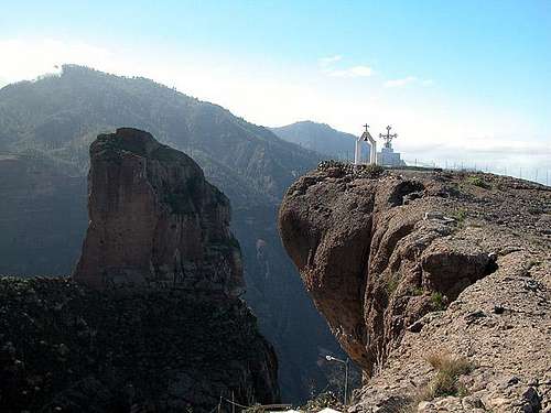 Roque Palmés (1060m) seen...