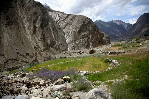 Dassu Viilage of Shigar valley, Baltistan