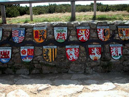 Some coats-of-arms...