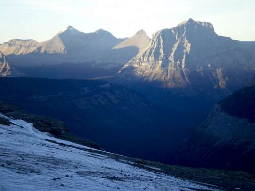 Mt. Siyeh, Matapi Peak, and Going-To-The-Sun Mountain