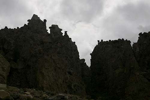 Amazing Shapes of Rocks, Karakoram, Pakistan