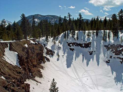 South and North Inyo Craters