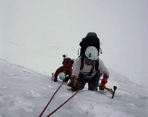 Nice Alpine ice climbing