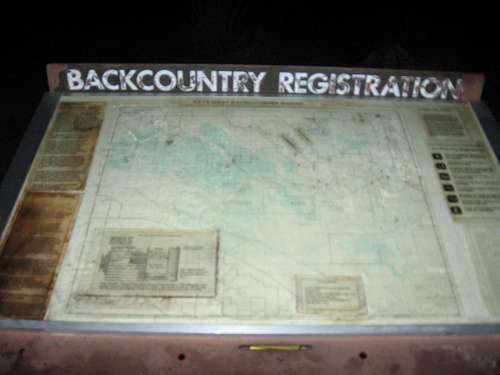 Backcountry Registration