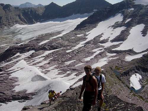 Sperry Glacier from Edwards