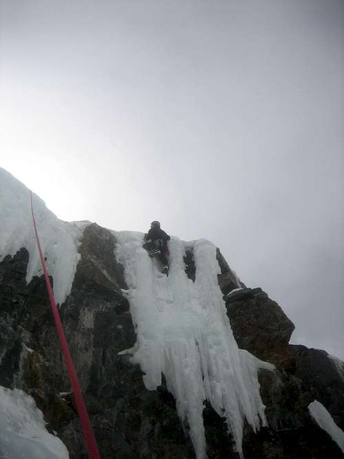 Mixed Climbing at Lincoln Ice