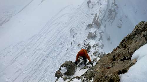The summit ridge of Zehner