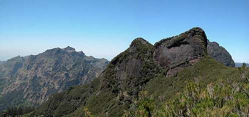Pico Grande (1654m) and Pico...
