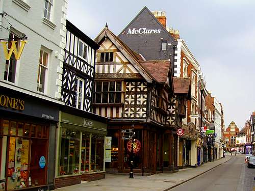 Shrewsbury Streets