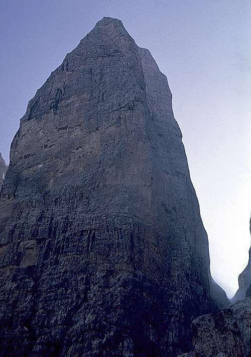 Campanil Basso - west wall of...