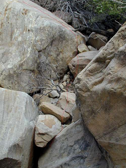 Boulder obstacle