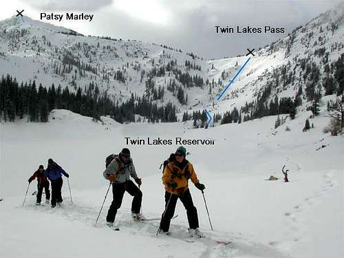 Accessing Patsy Marley from Twin Lakes