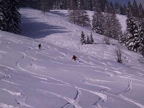 Blahstein Ski Descent