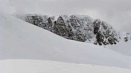 Monte Costone in winter