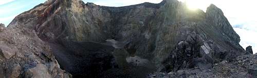Agung crater