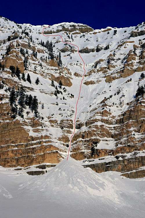 Robert's Horn - East Face Route