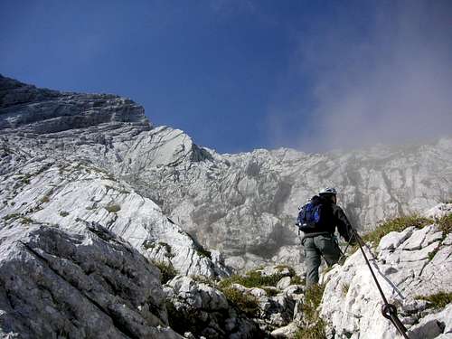 Ascent to Alpspitze